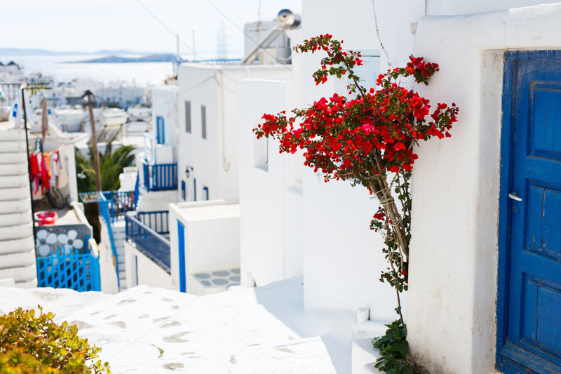 Cycladic Architecture in Mykonos