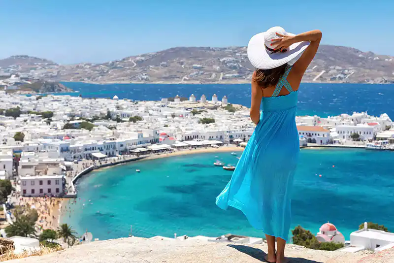 Mykonos; a short story