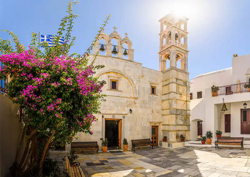 Panagia Tourliani Monastery in Mykonos